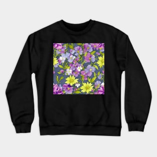 Floral pattern background Crewneck Sweatshirt